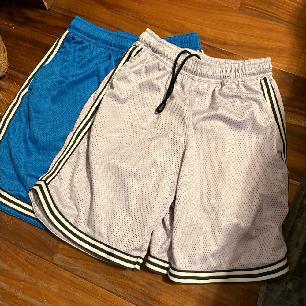 DSG Athletic Men's Shorts in Blue and lavender dick sporting goods 0221